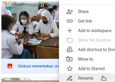 Gambar Direname
